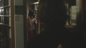 Kurosawa mkes wonderful use of foregrounding and backgrounding.  His blocking and visual construction is endlessly fascinating