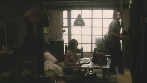 Distancing furniture and cage-like windows