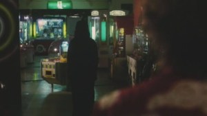 This scene is accompanied by joyous video game music.  Terrifying.